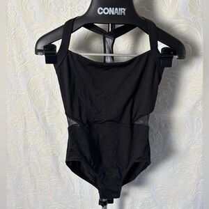 Mirella Mesh Black & Grey Bodysuit